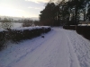 Snowy view in Balerno