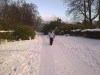 Lorraine and Mum in the snow